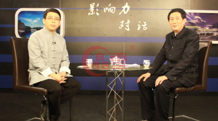 晶雪董事長賈富忠獲邀參加CCTV《影響力對話》欄目